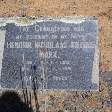 MARX Hendrik Nicolaas Johemus 1903-1941