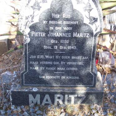 MARITZ Pieter Johannes 1885-1943