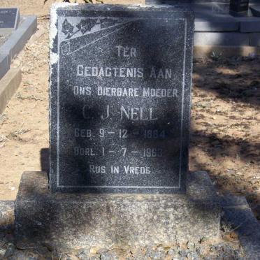 NELL C.J. 1884-1963