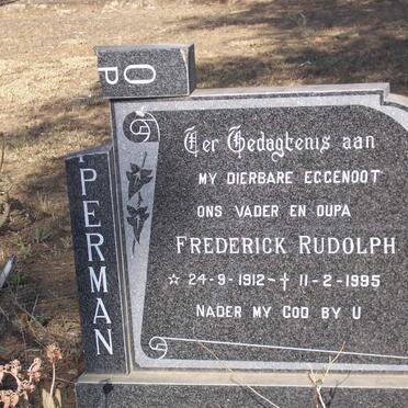 OPPERMAN Frederick Rudolph 1912-1995