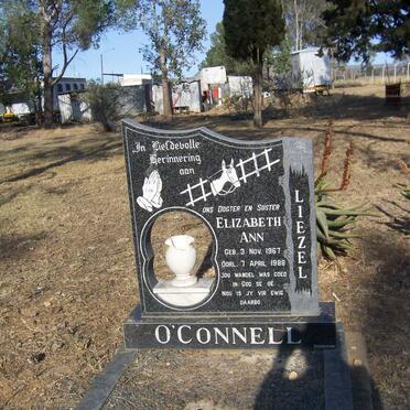 O'CONNELL Elizabeth Ann 1967-1988