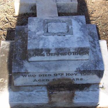 O'BRIEN Louis Dennis -1925 