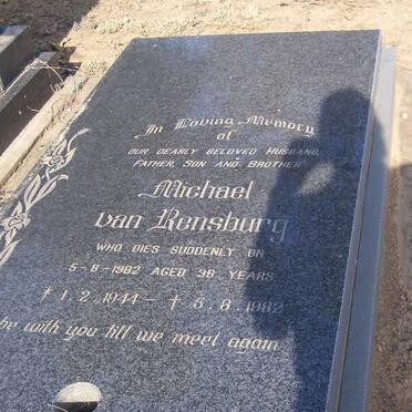 RENSBURG Michael, van 1944 - 1982