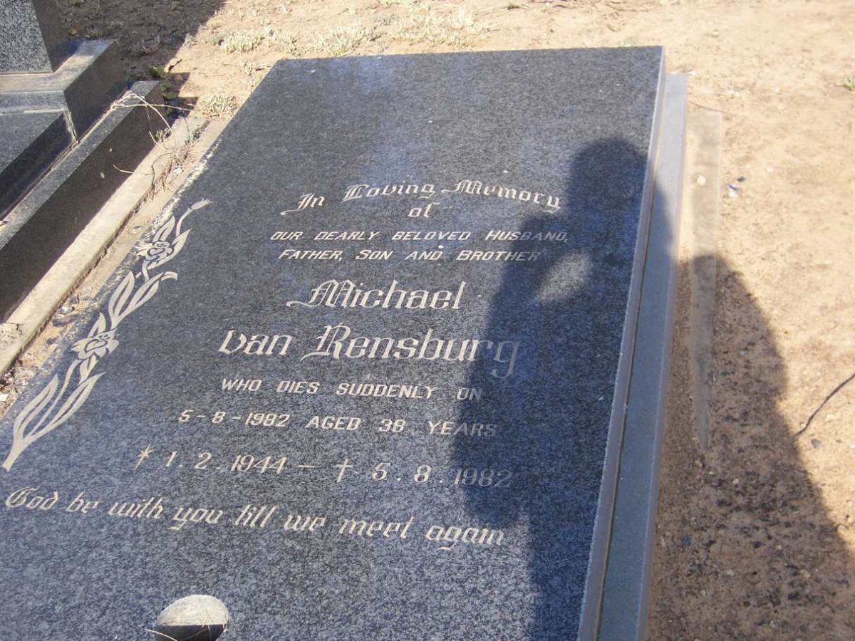 RENSBURG Michael, van 1944 - 1982