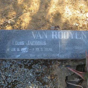 ROOYEN Louis Jacobus, van 1907-1970