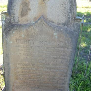 SPARKS Henry -1872 :: HOCKEY Mary Augusta Lydia -1872