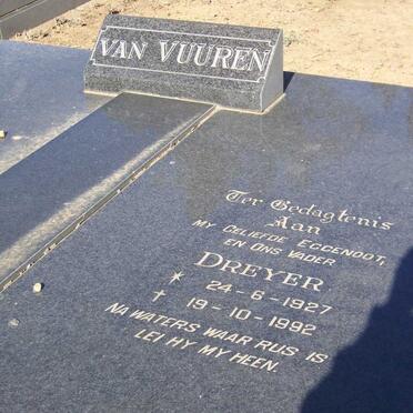 VUUREN Dreyer, van 1927-1992