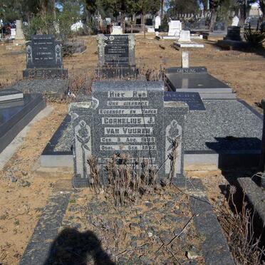 VUUREN Cornelius J., van 1888-1942