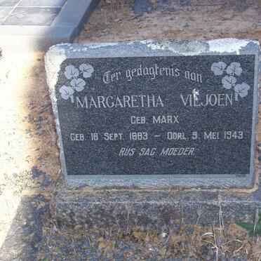 VILJOEN Margaretha nee MARX 1883-1943