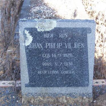 VILJOEN Johan Philip 1878-1930