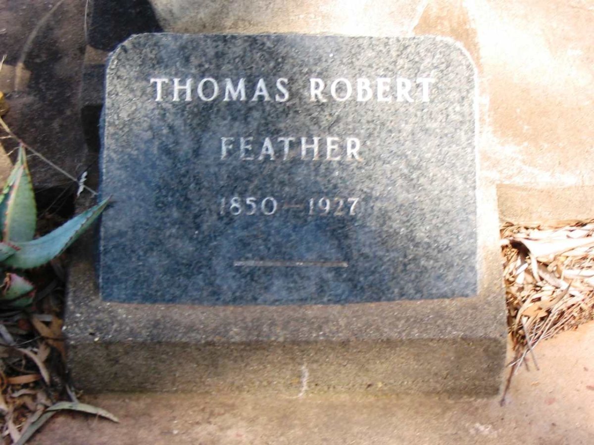 FEATHER Thomas Robert 1850-1927