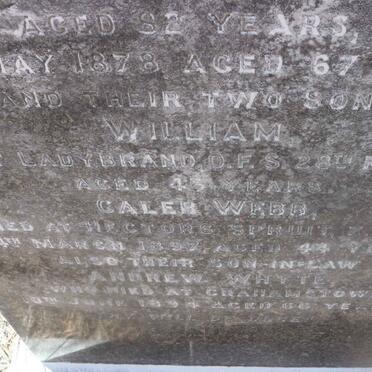 WENTWORTH William -1886 &amp; Elizabeth -1878