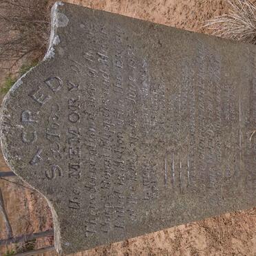 1. Memorial headstone - Royal Sappers &amp; Miners killed 1852_1