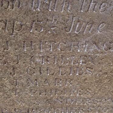 2. Memorial headstone - Royal Sappers &amp; Miners killed 1852_2
