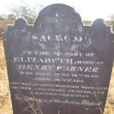 WARNER Elizabeth -1840
