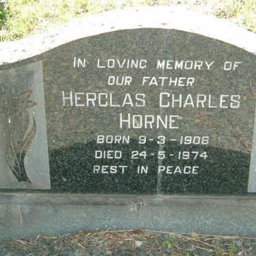 HORNE Herclas Charles 1908-1974