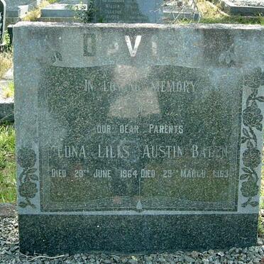 DAVIES Austin Baden -1963 &amp; Edna Lills -1964 