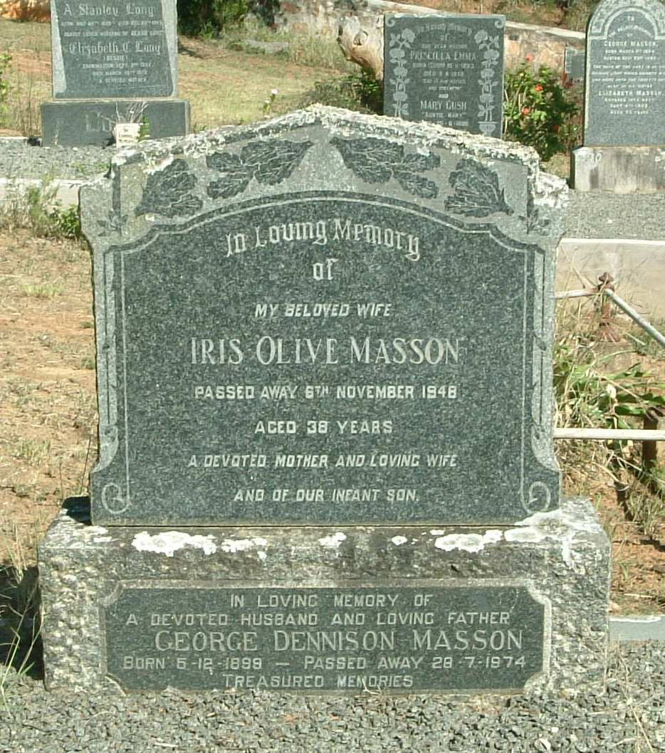 MASSON George Dennison 1898-1974 & Iris Olive -1948