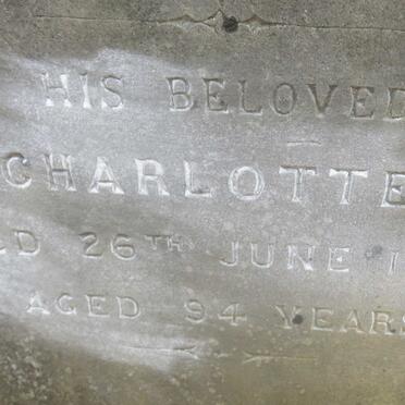 GRAVETT William -1872 &amp; Charlotte -1905