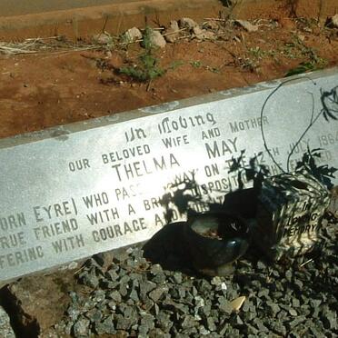 MILLER Thelma May nee EYRE -1984