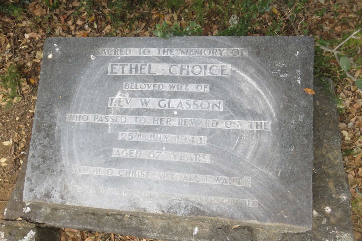 GLASSON Ethel Choice -1943