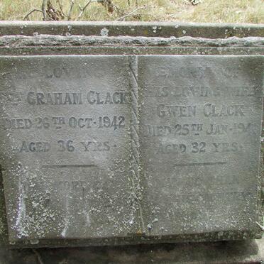 CLACK Graham -1942 &amp; Gwen -1941