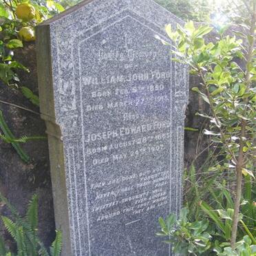 FORD William John 1850-1913 :: FORD Joseph Edward 1863-1907