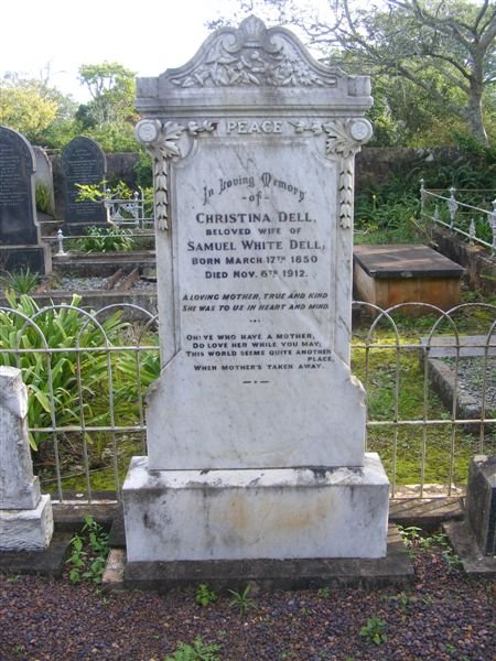DELL Christina 1850-1912