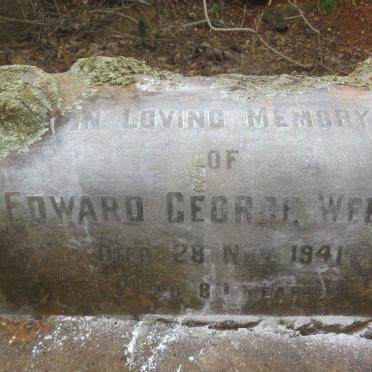 WEBBER Edward George -1941