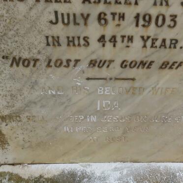 BAINES James Berkley -1903 &amp; Ida -1945