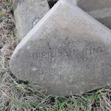 KLEINHANS Jan Hendrik Olivier 1910-191?