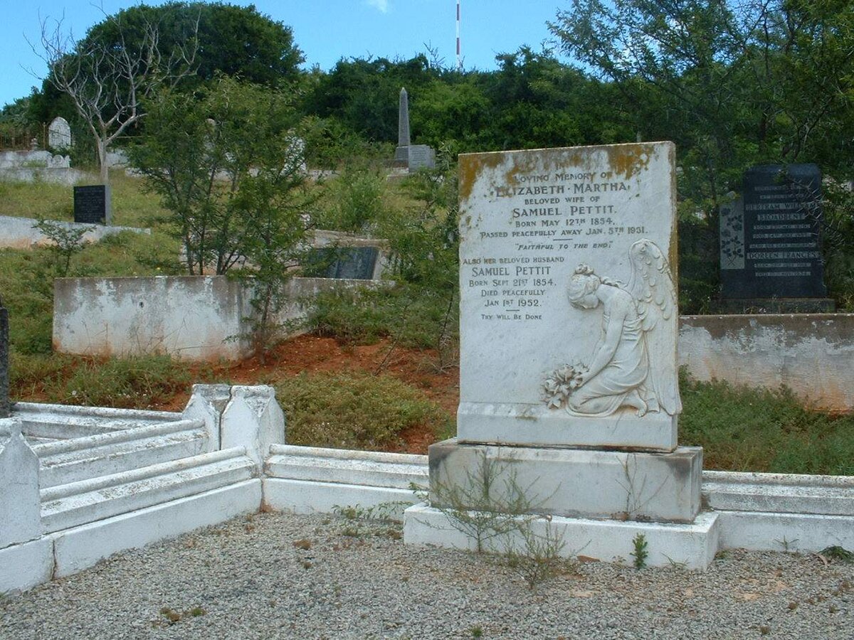 PETTIT Samuel 1854-1952 &amp; Elizabeth Martha 1854-1931