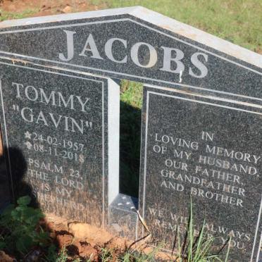 JACOBS Tommy 1957-2018