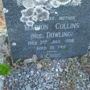 COLLINS Marion nee DOWLING  -1958