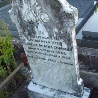 COPEMAN Cornelia Agatha 1868-1924