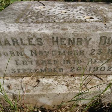 DUCAT Charles Henry 1888-1902