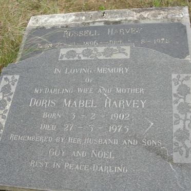 HARVEY Doris Mabel 1902-1975