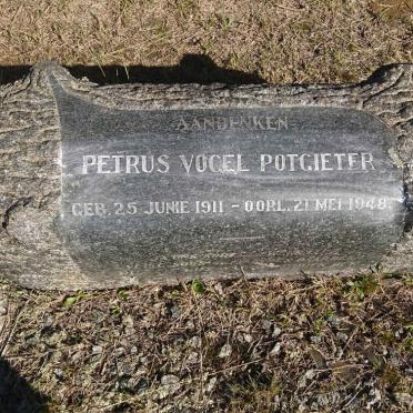 POTGIETER Petrus Vogel 1911-1948