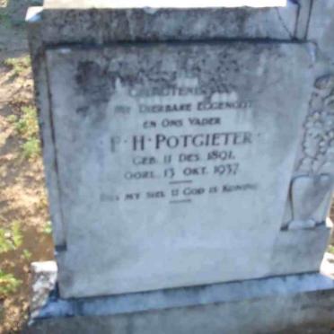 POTGIETER F.H. 1891-1937