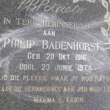 POTGIETER Philip Badenhorst 1916-1974 &amp; Christina STRYDOM 1917-1984