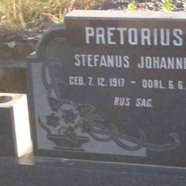 PRETORIUS Stefanus Johannes 1917-1973