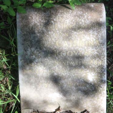 ROOYEN Maria Cathrina, van 1884-1938