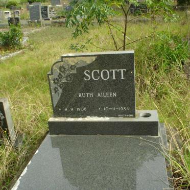 SCOTT Ruth Aileen 1908-1984