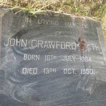 SMITH John Crawford 1884-1950