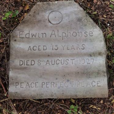 ALPHONSE Edwin -1927