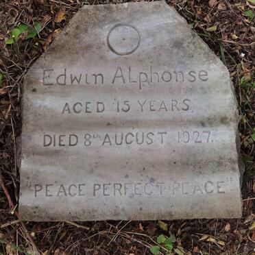 ALPHONSE Edwin -1927
