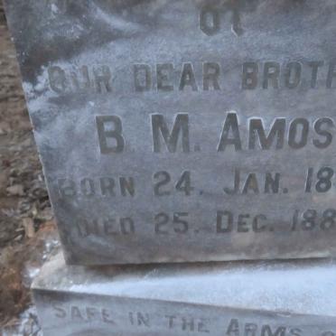 AMOS B.M. 1887-1887