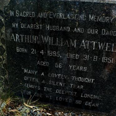 ATTWELL Arthur William 1895-1951