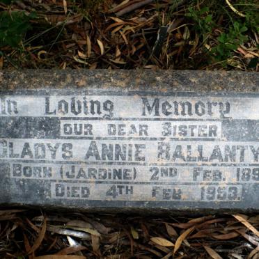 BALLANTYNE Gladys Annie nee JARDINE 1897-1953