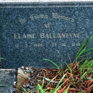 BALLANTYNE Elaine 1889-1949